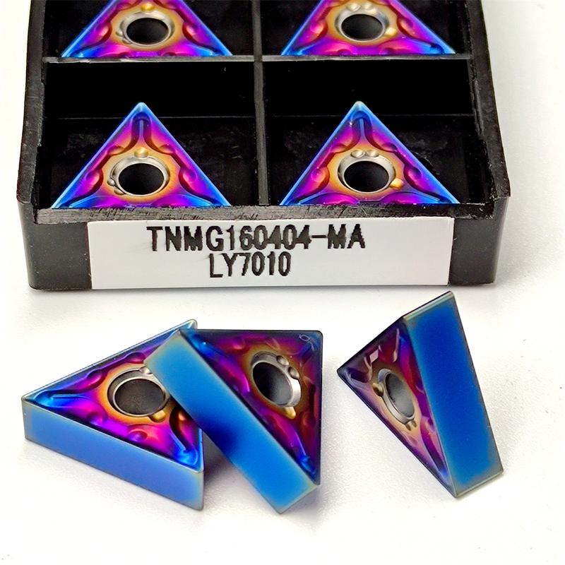TNMG160404R-VF CT3000 TNMG160408R TNMG160408L Carbide Insert Lathe Turning CNC Machine Cutting Tool TNMG 160404R 160408L