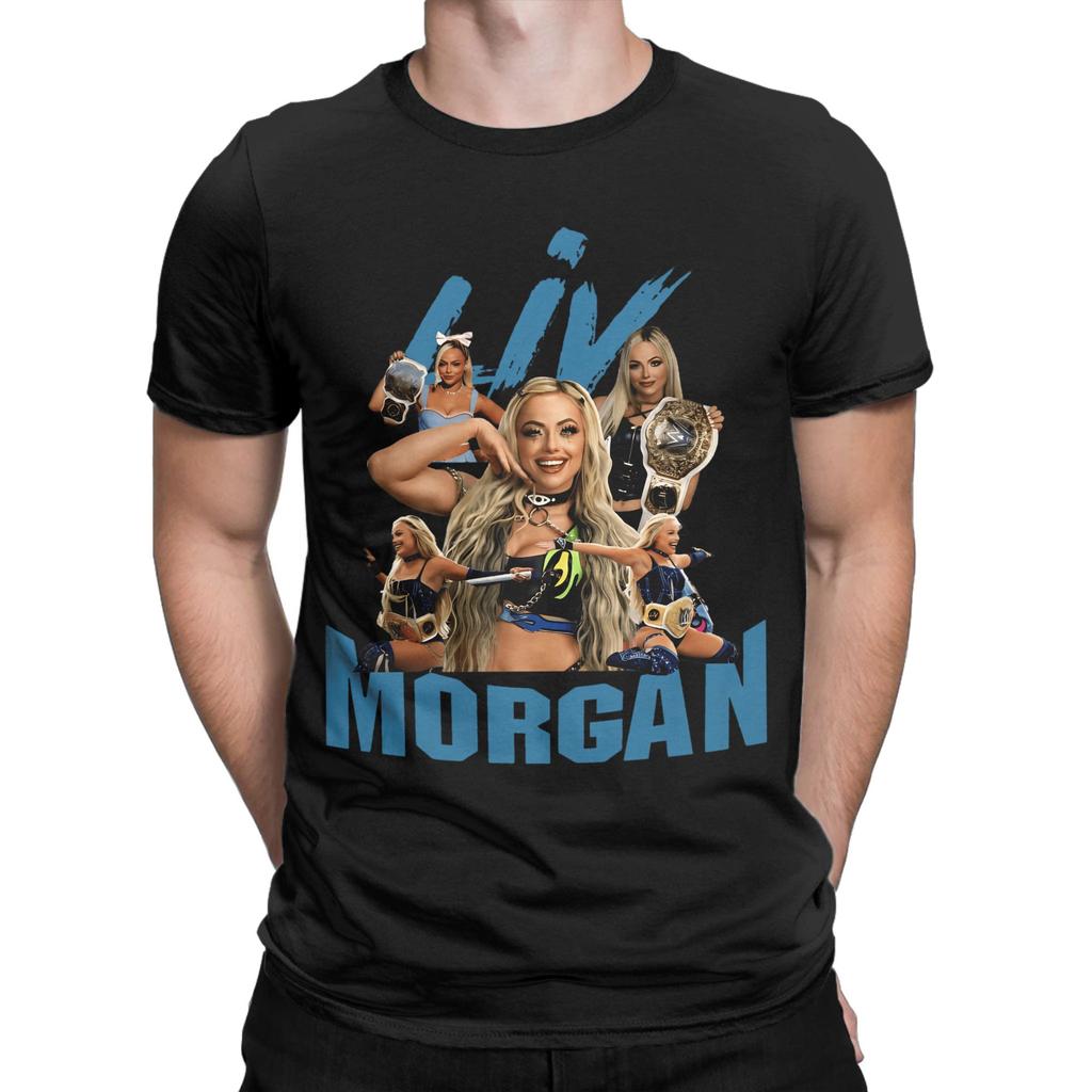 Liv Morgan T Shirt Unisex 100 Cotton Funny TShirts O Neck REVENGE Tee Shirt Short Sleeve Clothes Plus Size