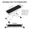 Folding Foot Rest 6-Height Adjustable Single Footstool Beauty Salons Home Pedicures Toe Nail Bath Beauty Tool Lazy Furnishings