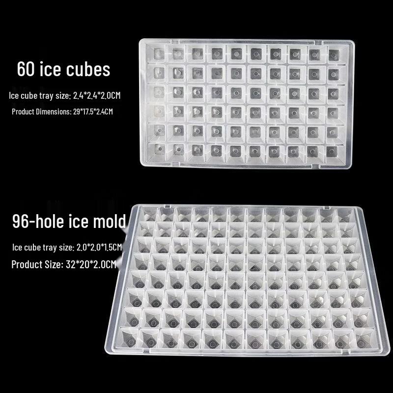 Commercial 96-Grid Large Ice Cube Trays