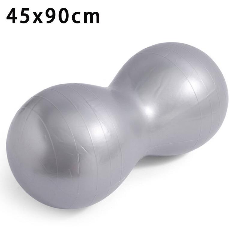 Explosion-Proof Inflatable Peanut Ball for Yoga, Fitness, and Rehabilitation