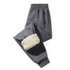 Men's European Size Winter Joggers: Warm Cotton, Lambswool, Plus Velvet, Thickened Sports Pants
