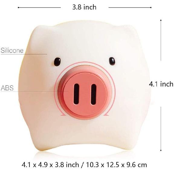 Portable Custom Novelty 3D Epoxy Resin Bed Night Lights Rechargeable Nursery For Kid Room Animal Small Night