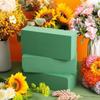 6/1 Stück Quadratische Floral Moossteine Künstlicher Trockener Nasses Blumenmodder Blumensteckmasse Blöcke Grüner Schwamm für Floristenbedarf
