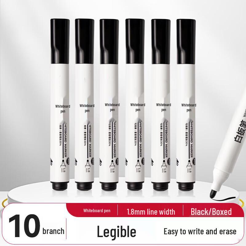 Bao Dian Thick Tip Erasable Whiteboard Markers