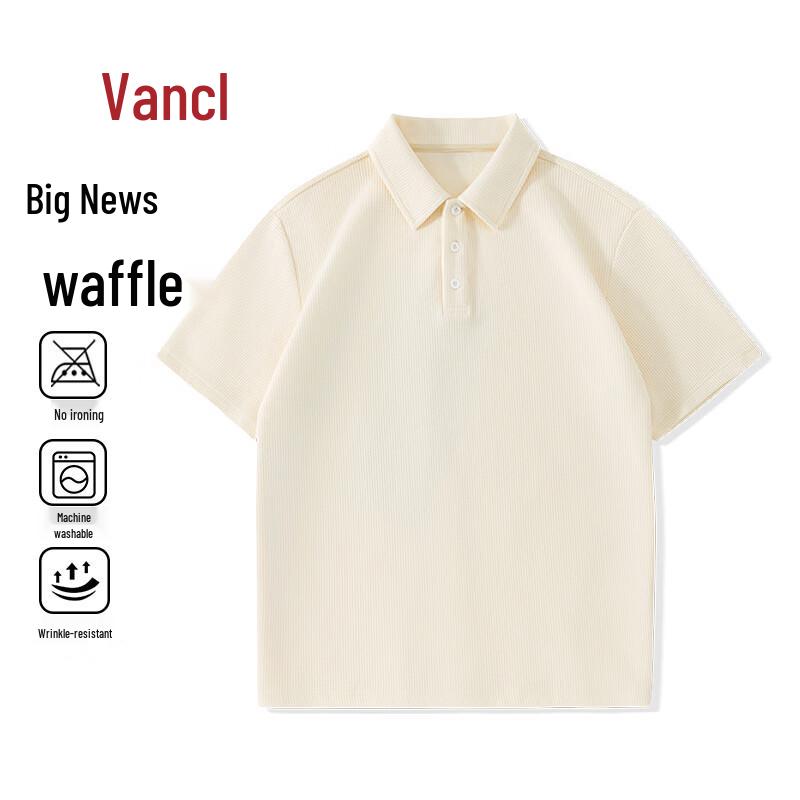 VANCL Men s Waffle Knit Polo Shirt 3XL