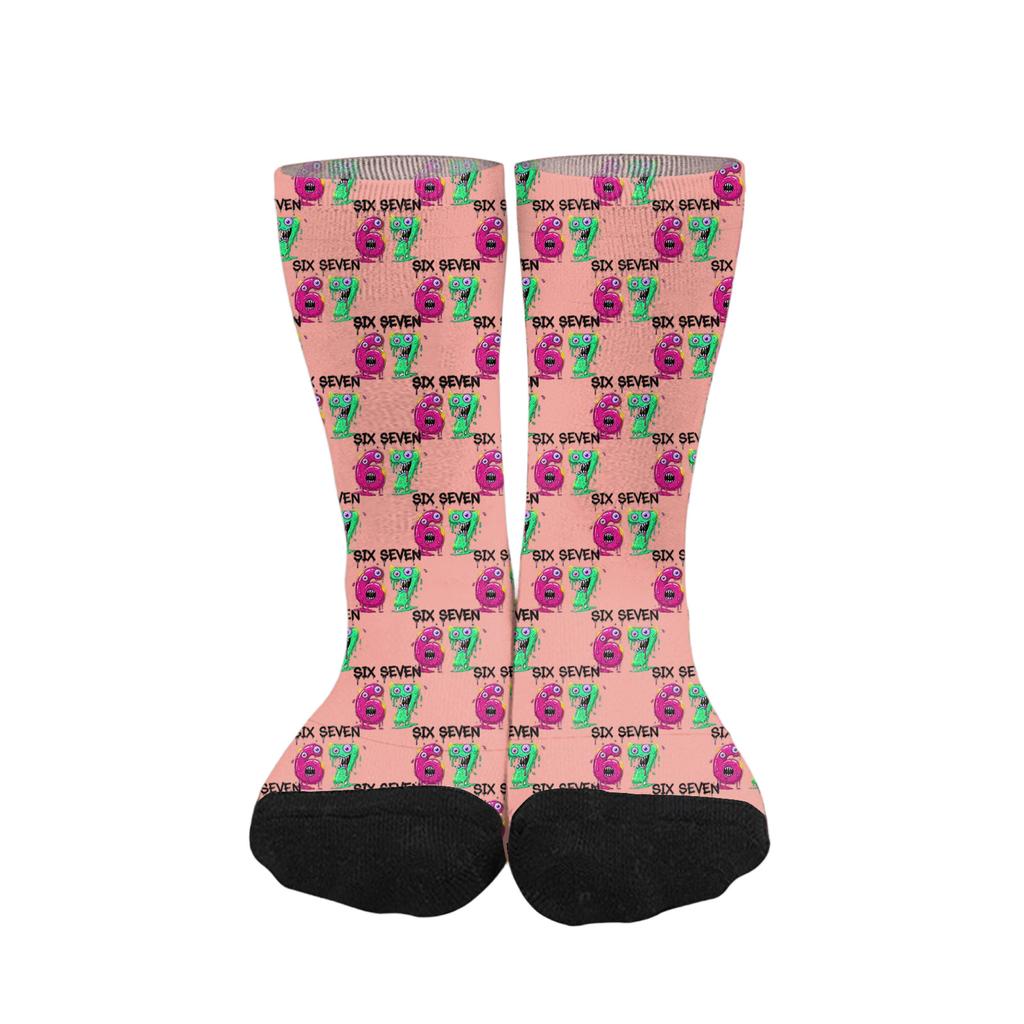 Cute And Playful Socks Mid-Calf Socks Long Socks Printed Socks