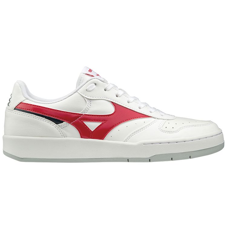 Mizuno City Wind Low-Top Sneakers Unisex Sneakers White Red D1GA191762