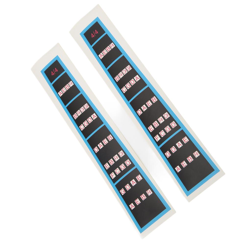 2Pcs Violin Stickers Fingerboard Marker PVC Music Instrument Accessories for Fiddle 4 4