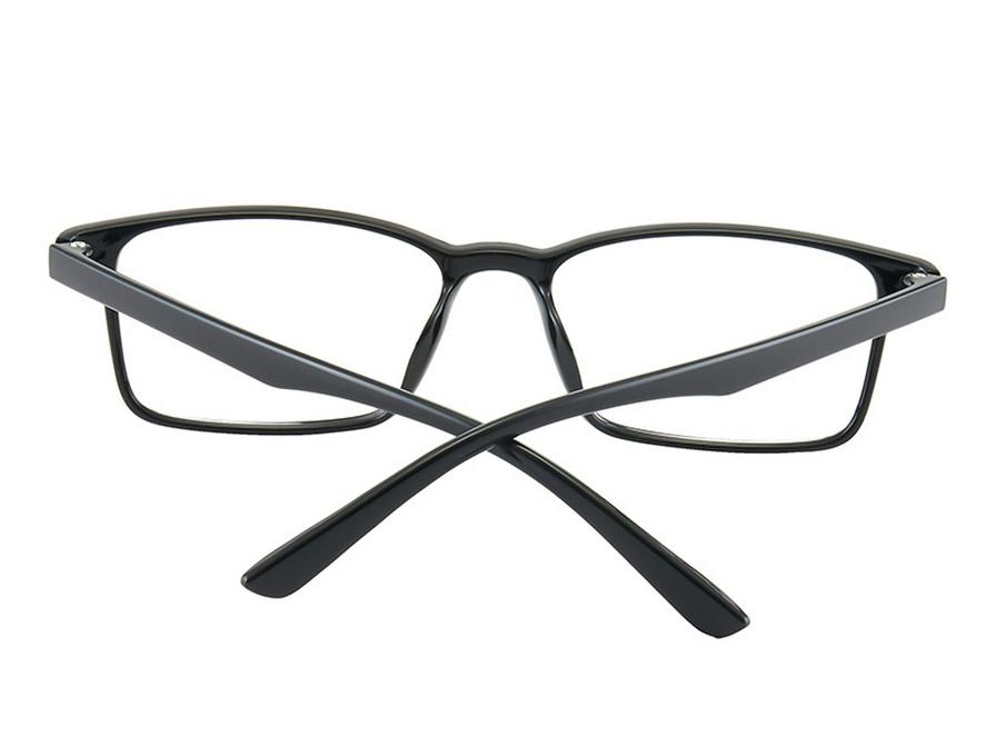 Korean Fashion Men's Minimalist Ultralight Square Prescription Eyewear - TR90 Frames