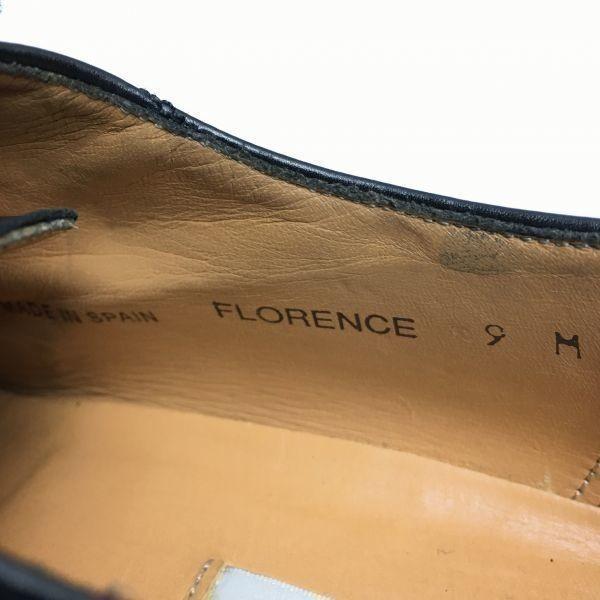 Mezlan Made in Spain Vintage Tag Cap Toe Business Shoes Black Size 9M Men's(USED)