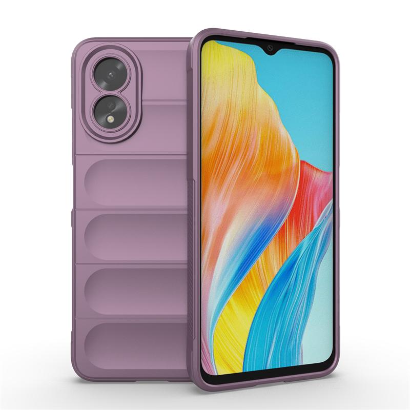 Shockproof Phone Case For Oppo A18 Case Bumper Anti-Slip Silicone Full Back Cover For Oppo A18 Case For Oppo A18 A38 A58 A78 4G