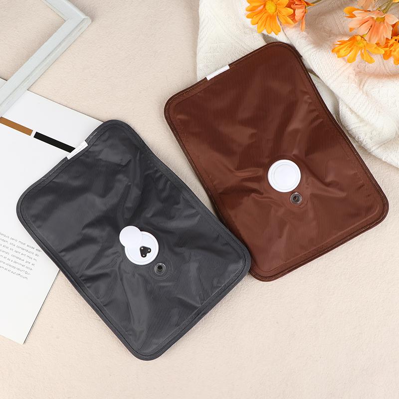 Eu/Us Plug Rechargeable Electric Hot Water Bottle Reusable Hand Warmer Heater Bag For Winter Hot Water Bottle Random Color