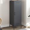 VidaXL Highboard Anthracite 36x39x113 Cm Steel, Sideboard, Cupboard, Side Cabinet, Cabinet, Storage Cabinet, Cabinet 843008