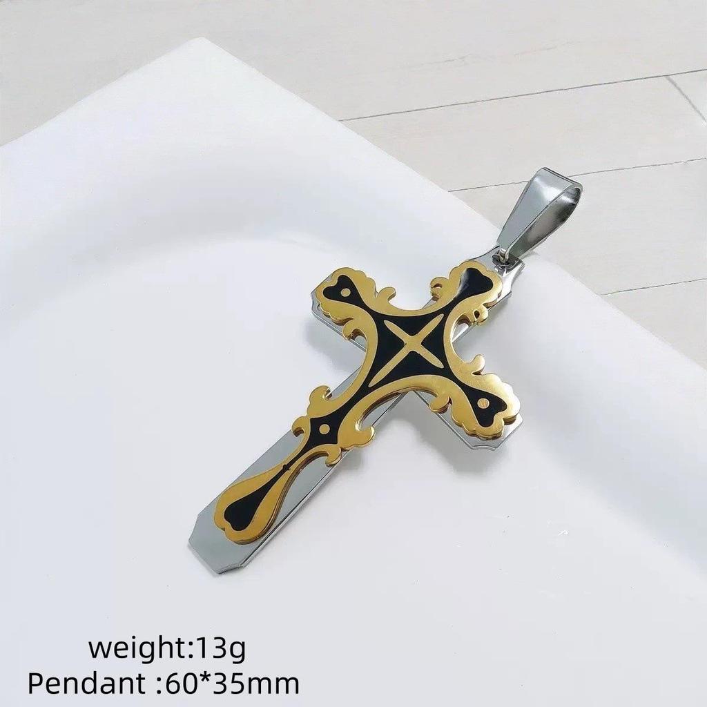 European and American Fashion Trend Stainless Steel Men's Pendant