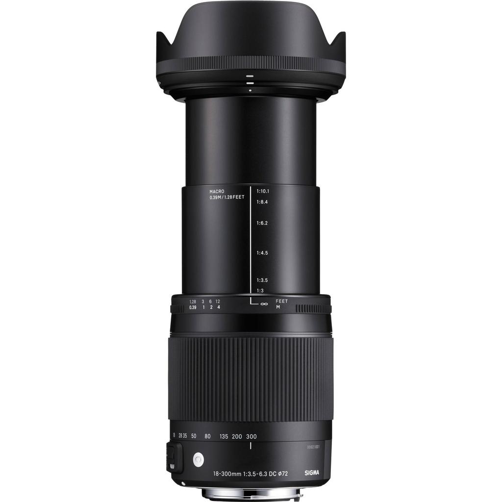 Sigma DC MACRO HSM Contemporâneo C014 Sony 18-300mm F3.5-6.3 Montagem A APS-C/Super35