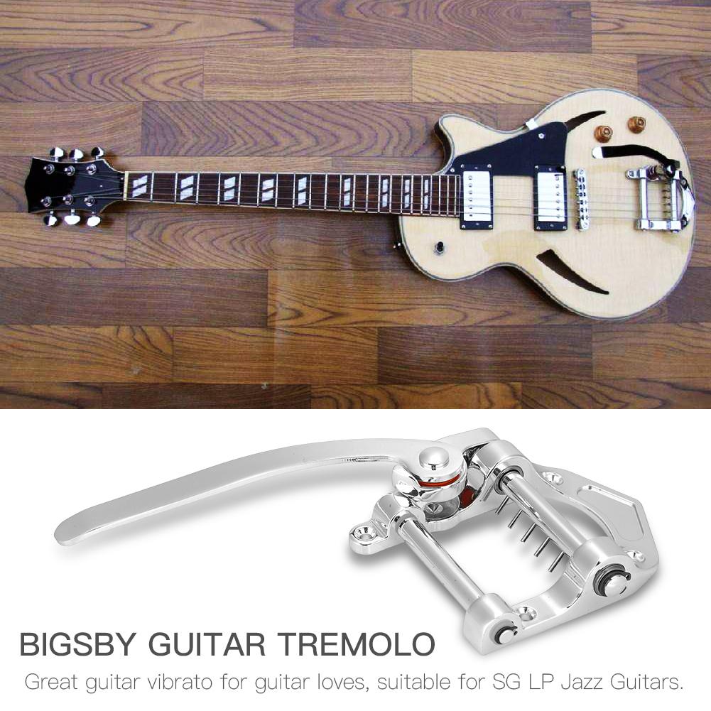 Vibrato Tailpiece Tremolo for SG LP Jazz Guitars Musical Instrument Accessory(Silver)
