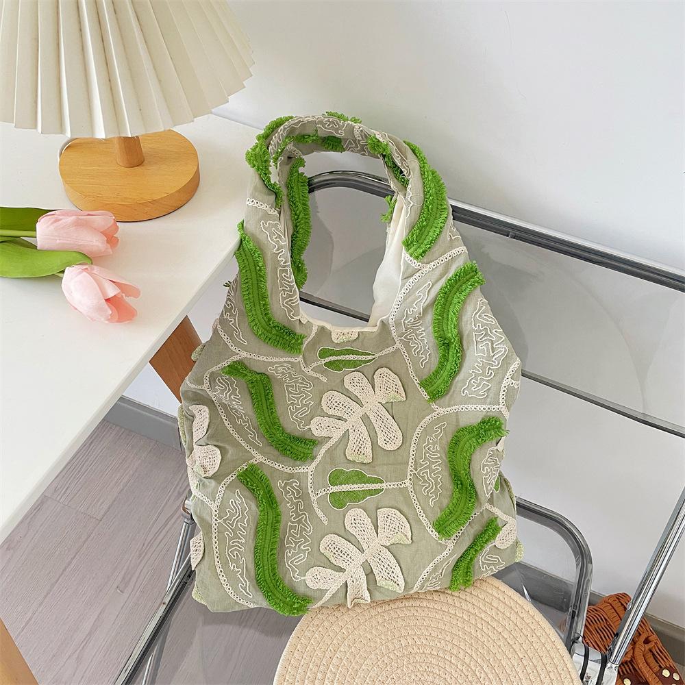 

Летняя новая трехмерная кружевная сумка-подмышка в стиле ретро, сумка через плечо для девичьего сердца, сумка для покупок