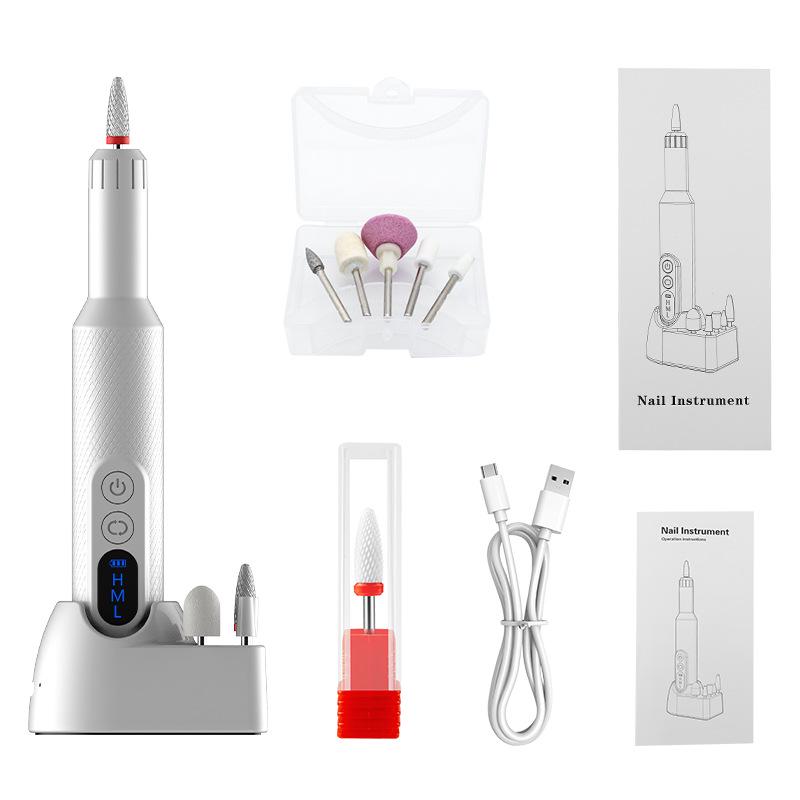 Portable Electric Nail Grinder and Polisher for Home Use