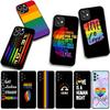 Love Is Love LGBT Rainbow Heart LGBTQ Phone Cover Case for OPPO A54 A40 A60 A80 A18 A16 A17 A38 A78 A79 A57 A55 A96 A15 A12