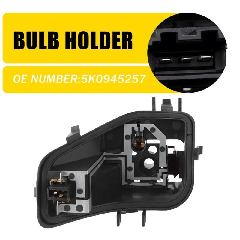 Zewnętrzny Do VW Golf6 MK6 2009-2013 Tylny Światło Hamowania Płytka Drukowana Płytka Drukowana Tylna Lampa Żarówka Podstawa Gniazdo Żarówki Lampy Tylnej Uchwyt