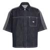 Originals Valentines Day Limited Edition Denim Short Sleeve Work Shirt Men Shirts KG6448