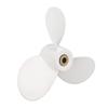 3-Blatt Aluminiumlegierung Propeller Ersatz Außenbordmotor Propeller für 4 5 6 8 PS Takt