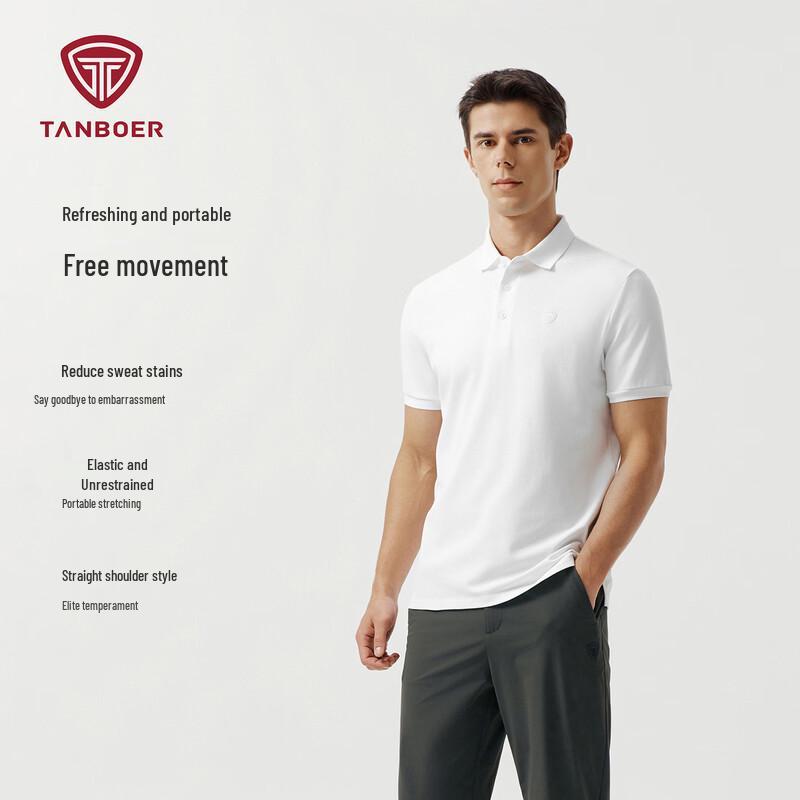 

Tambor Men s Anti-Sweat Mark POLO Shirt XL