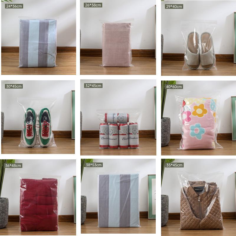 Thick Transparent Self-Sealing Plastic Storage and Jewelry Packaging Bag