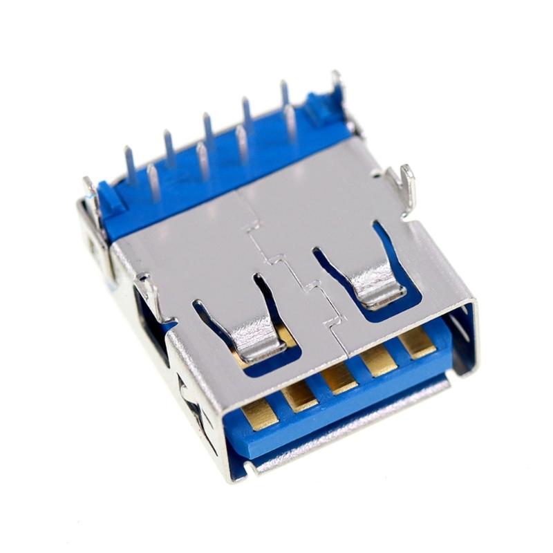 USB 3.2 Type-A Female Socket Connector Jacks Port,Repair Replacement Adapter for  Console