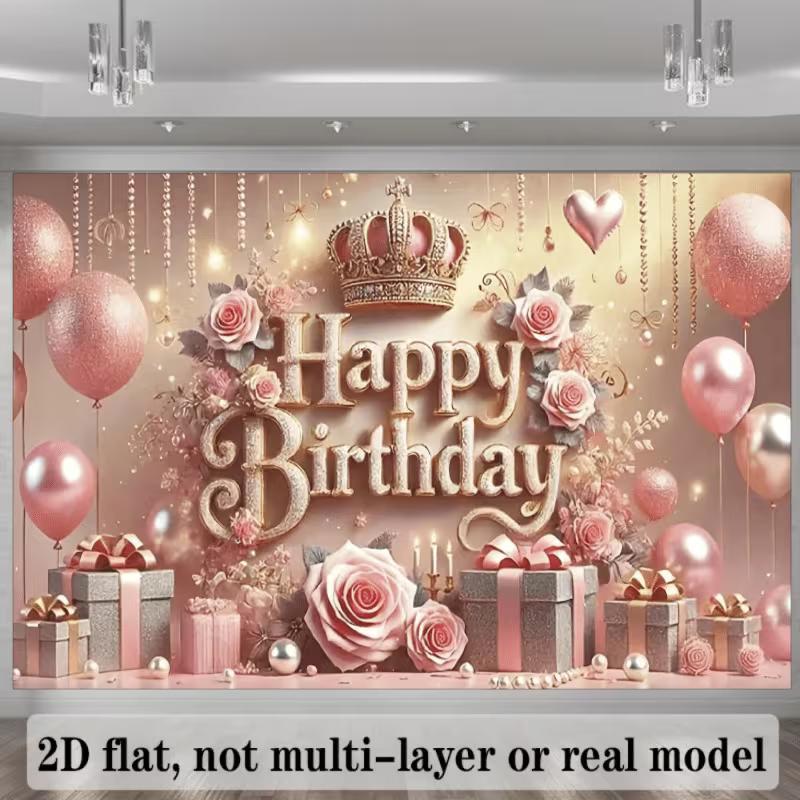 2D Multifunctional Backdrop for Birthday, Festival & Product Photography