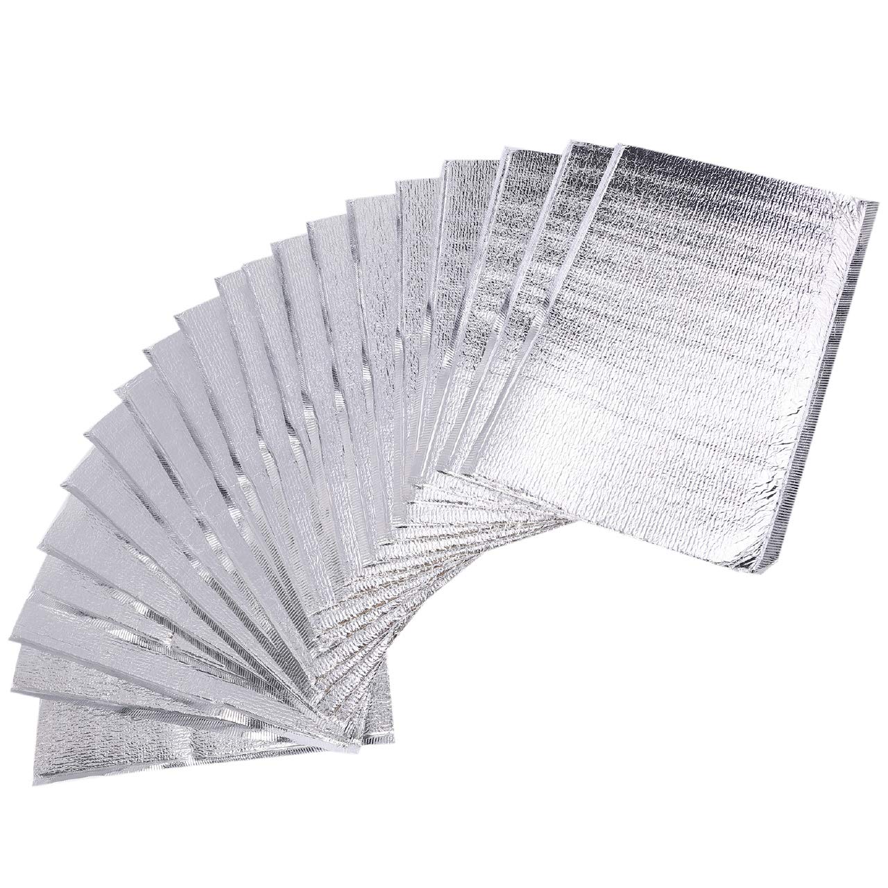 

HWT Hiro World Trade Изотермический контейнер Изотермический контейнер Коммерческое использование 20 пакетов, Пакеты, Без ручек, Охлажденный, Замороженный, На вынос, (30x40см, шт.)