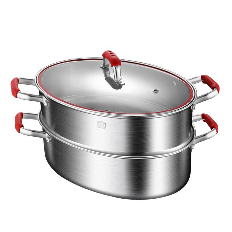 Lilang Large Stainless Steel Steaming Fish Pot