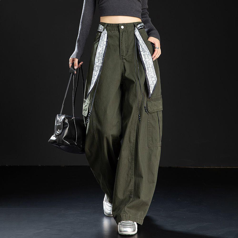 

High Waist Patchwork Denim Wide-Leg Jeans 27 [90-100 lbs/20 inches]