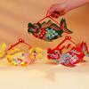 Non-Woven Fabric Dragon Boat Festival Fish Lantern Chinese Style Fish Shape Storage Basket  DIY