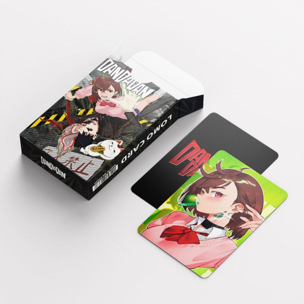 Dandadan Photocard Goods LOMO Illustration Photocard 60pcs + Mini Sticker 32pcs