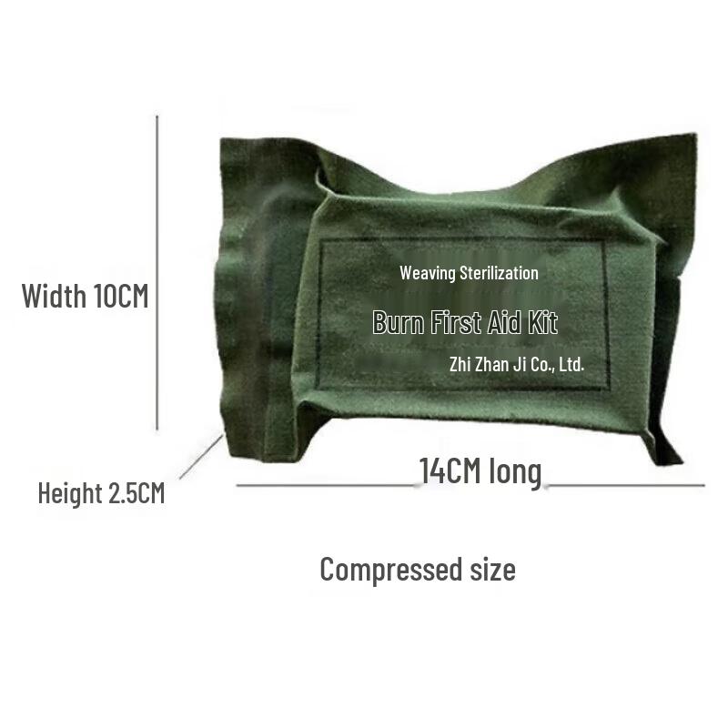 Compressed Triangular Bandage First Aid Kit