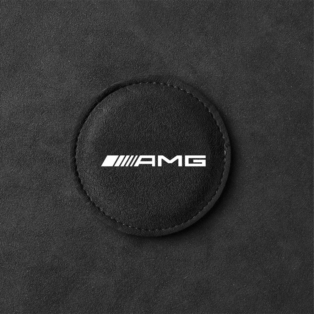 2pcs Car Coaster Anti-Slip Water Cup Holder Pads For Mercedes Benz A B C E S M Class AMG CLA CLS W212 W213 W204 W205 W176 W211
