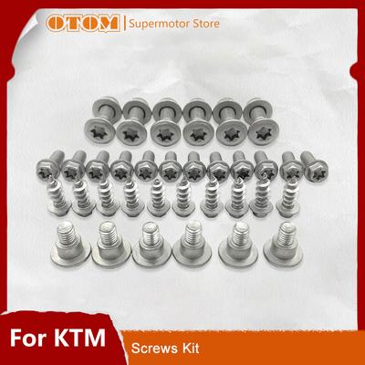 OTOM Motocross M6 M8 Full Motorcycle Screw Set Shock Absorber Plate Brake Disc Rear Chain Self-tapping Bolt For KTM EXC MXC SXF