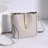 Genuine Leather Women's Bag Versatile Crossbody Bag Fashionable Shoulder Bag Underarm Bag Bucket Bag