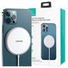 USAMS Land. Inductive Us-Cd160 Magneticw2 15W Aluminum Iphone 12 Series Silver/Silver Cd160Dz01