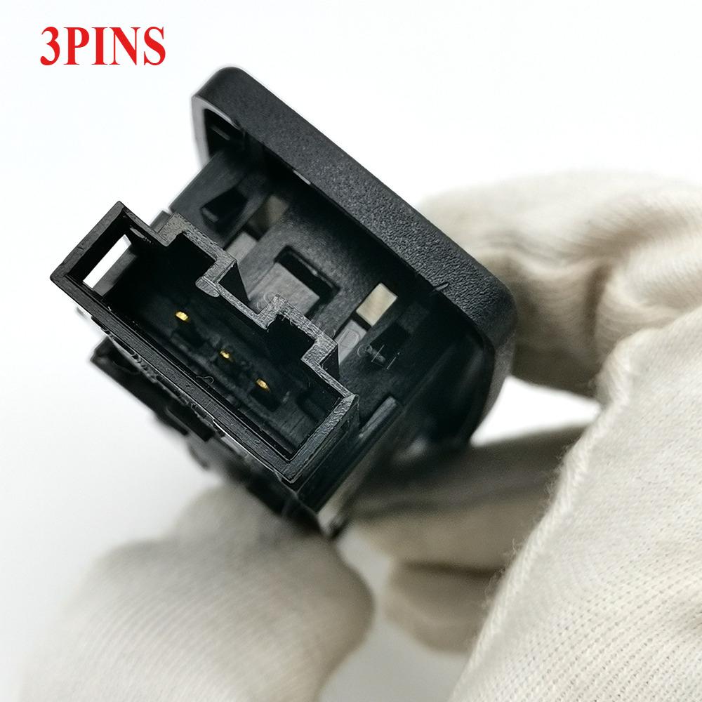 Black Car Interior Ceiling Light Rear Reading Light Dome Lamp Fit For Golf 4 For Passat B5 For Tiguan Car Accessories