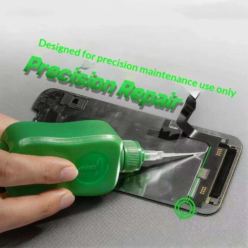 2UUL SoftSafe Soft Tip Dispenser Bottle 2/3PCS 50ml Screen Friendly for Phone Repair Small Component Cleaning