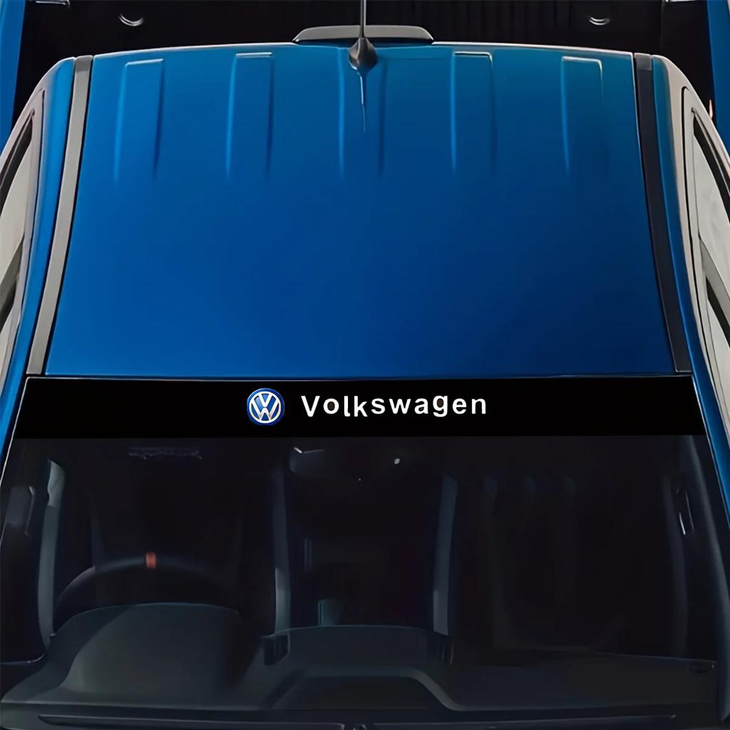 2026 Hot For Volkswagen VW Car shade sticker 3D personalized sticker for front windshield For Volkswagen Polo Passat B5 B6 B7 T4