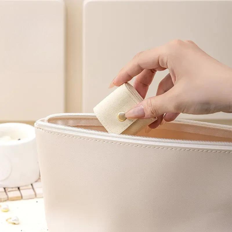 Mini Folding Jewelry Bag Earrings Jewelry Necklace Storage Bag Jewelry Boxes Portable Travel Storage Bag Storage Packaging Box