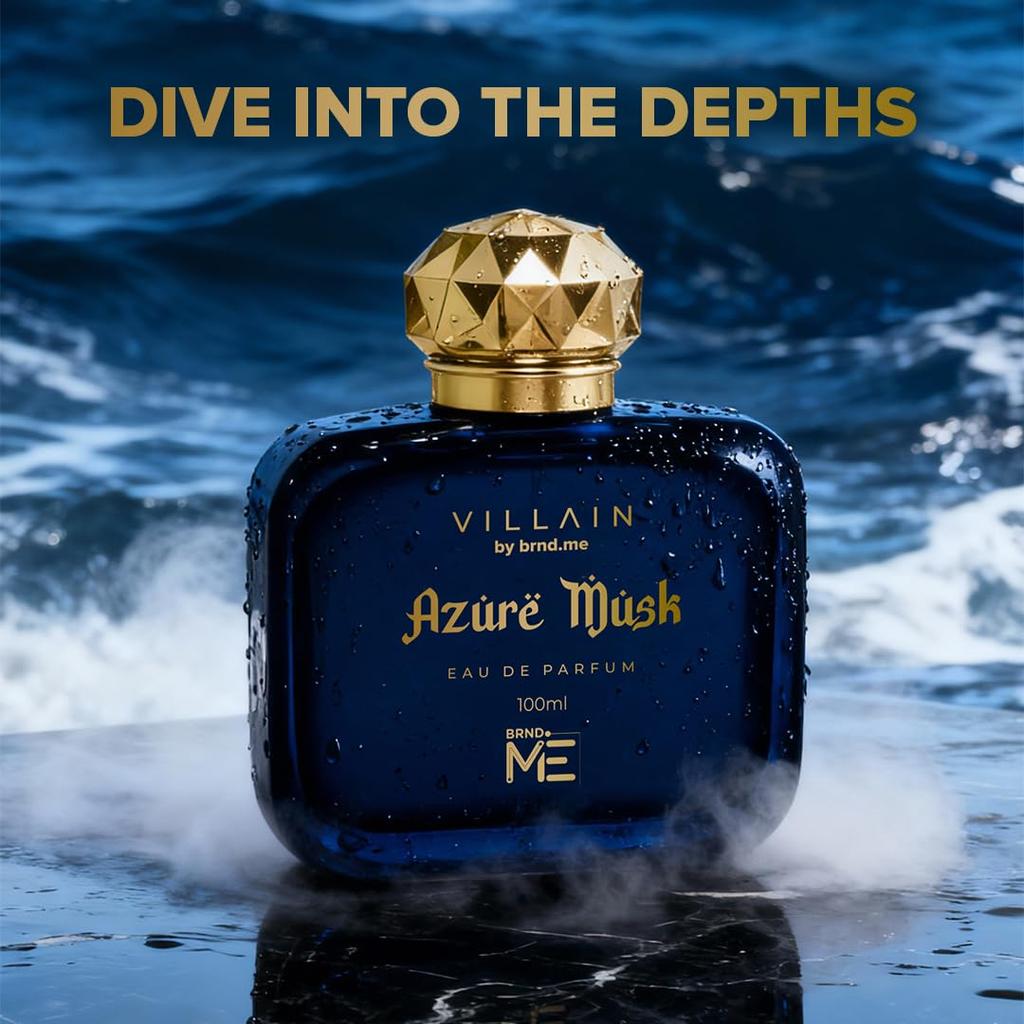 Azure Musk Luxusní parfém pro muže s dlouhotrvající Eau De Perfume 100 ml