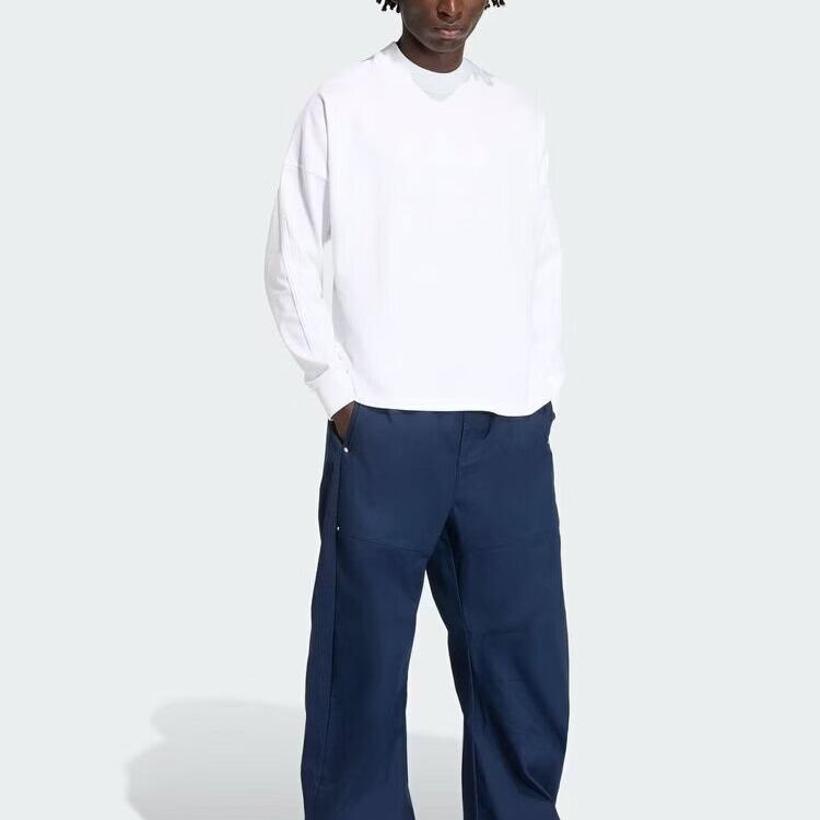 Adidas Originals P Ess Knitted Loose Long Sleeve T-Shirt Men Tops KD6576