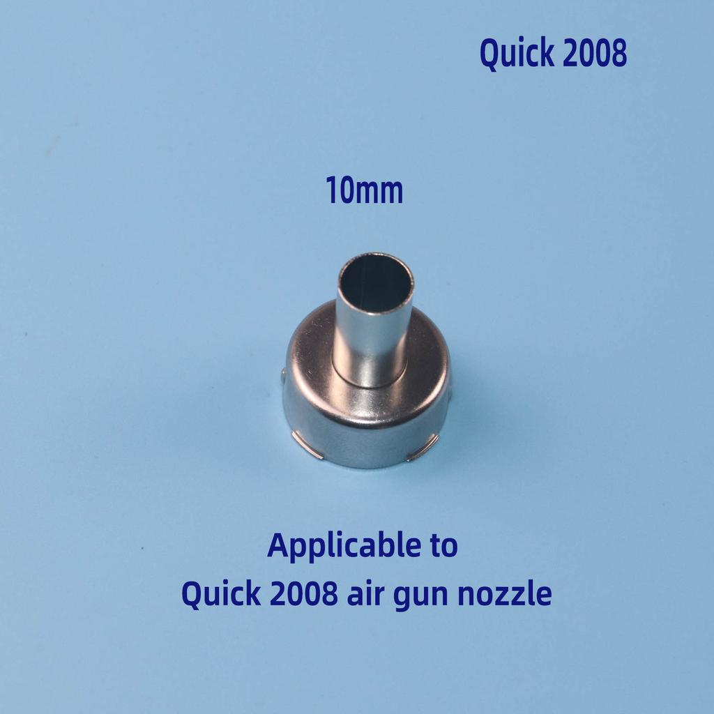 For Quick 2008 858D 858A 705 Soldering Stations Head Special Air Nozzle Rotating Wind Accessories 3/5/6/8/10/12mm