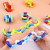 Corda Deformabile Divertente ed Educativa Giocattolo Fidget Nodo Corda Deformabile Giocattolo Antistress Regalo Divertente per Bambino Juguetes Antiestrés