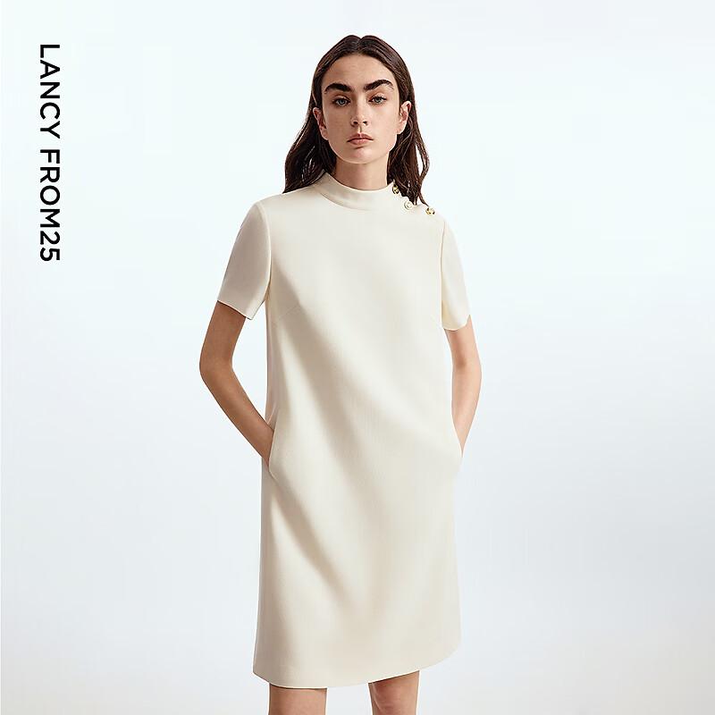 

LANCY 2025 Summer High-Neck Midi Dress M